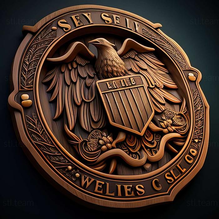 3D model Secret Service game (STL)